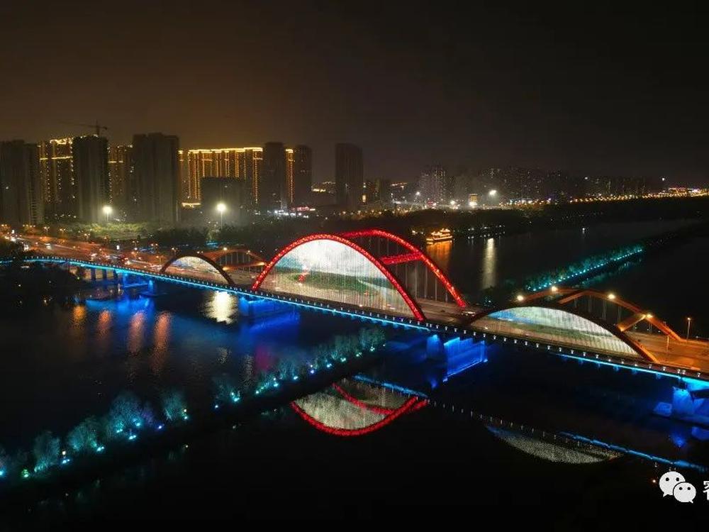 臨汾市鑼鼓大橋、西關彩虹橋和平陽大橋橋梁亮化工程